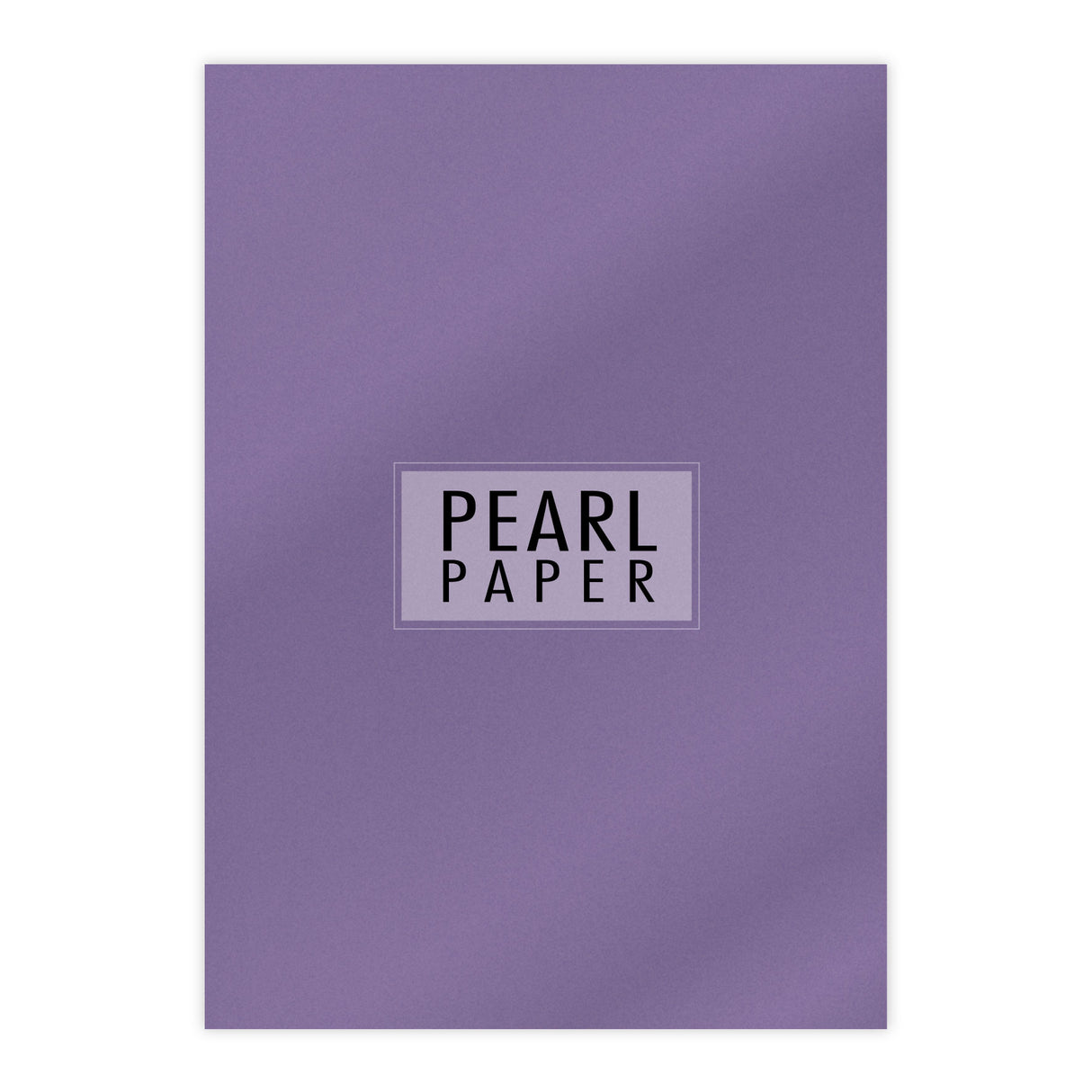 Chloes A4 Luxury Pearl Paper 10 Sheets Amethyst