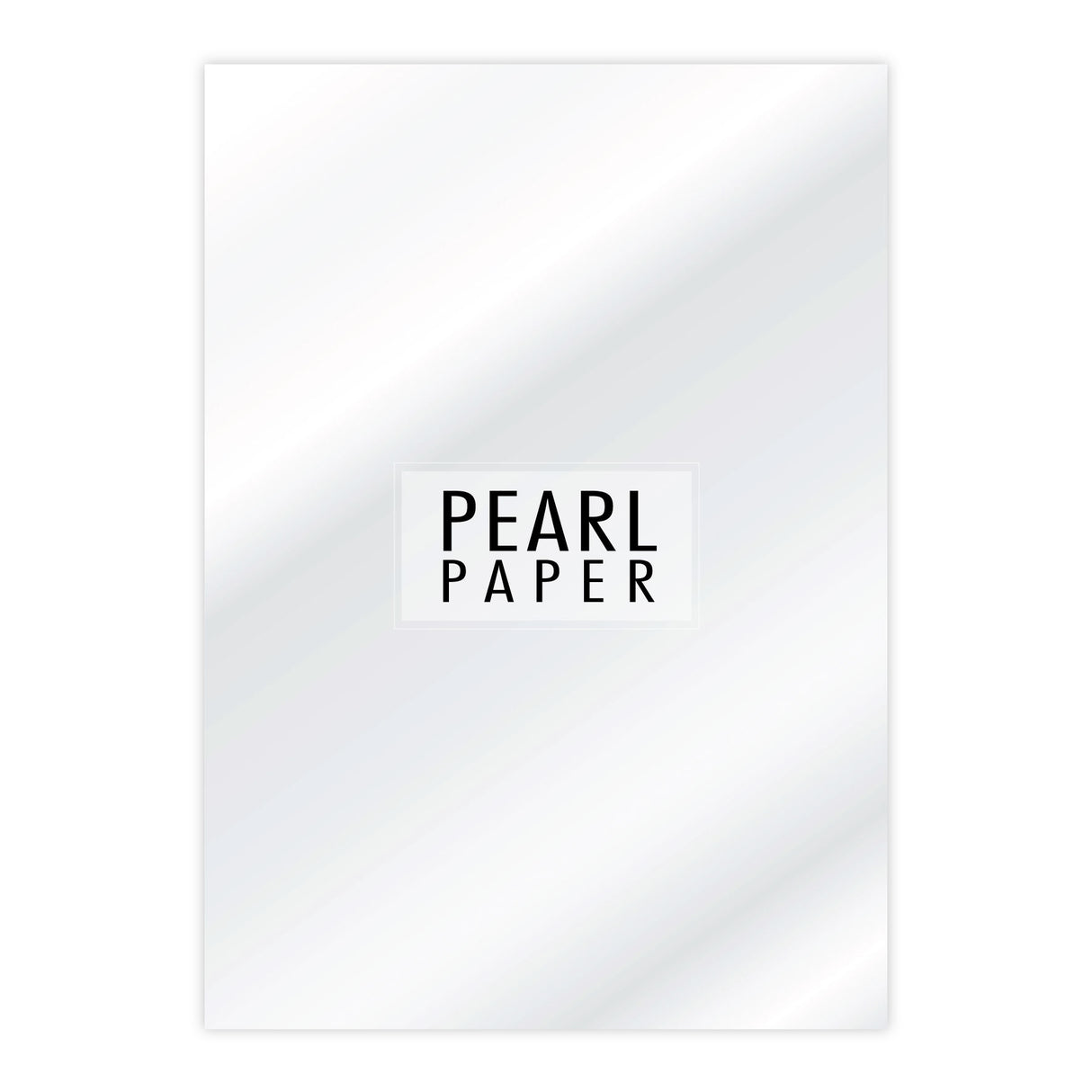 Chloes A4 Luxury Pearl Paper 10 Sheets Crystal White