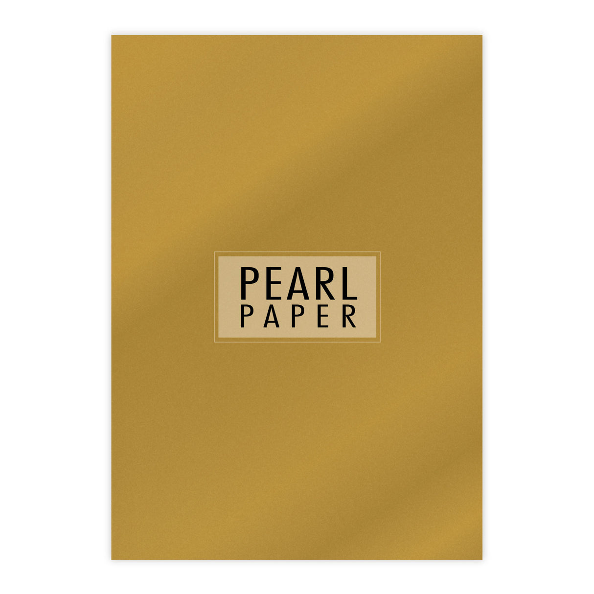 Chloes A4 Luxury Pearl Paper 10 Sheets Fine Gold