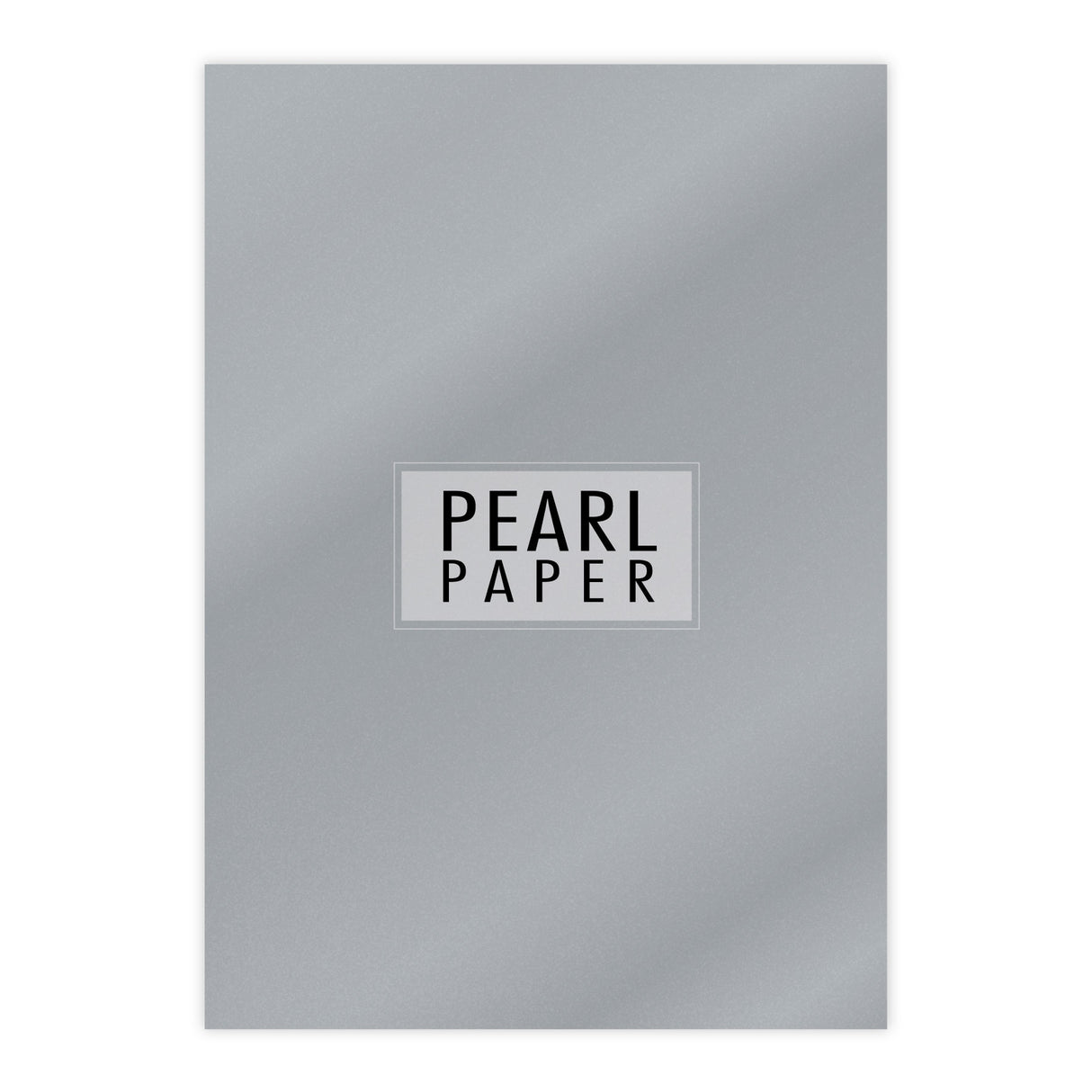 Chloes A4 Luxury Pearl Paper 10 Sheets Silver