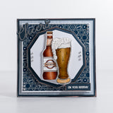 Chloes Creative Cards Die & Stamp Set - Birthday Beer