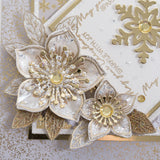 Chloes Creative Cards Die & Stamp Set - Christmas Rose