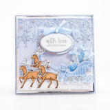 Chloes Creative Cards Metal Die Set – Crystal Snowflake Border