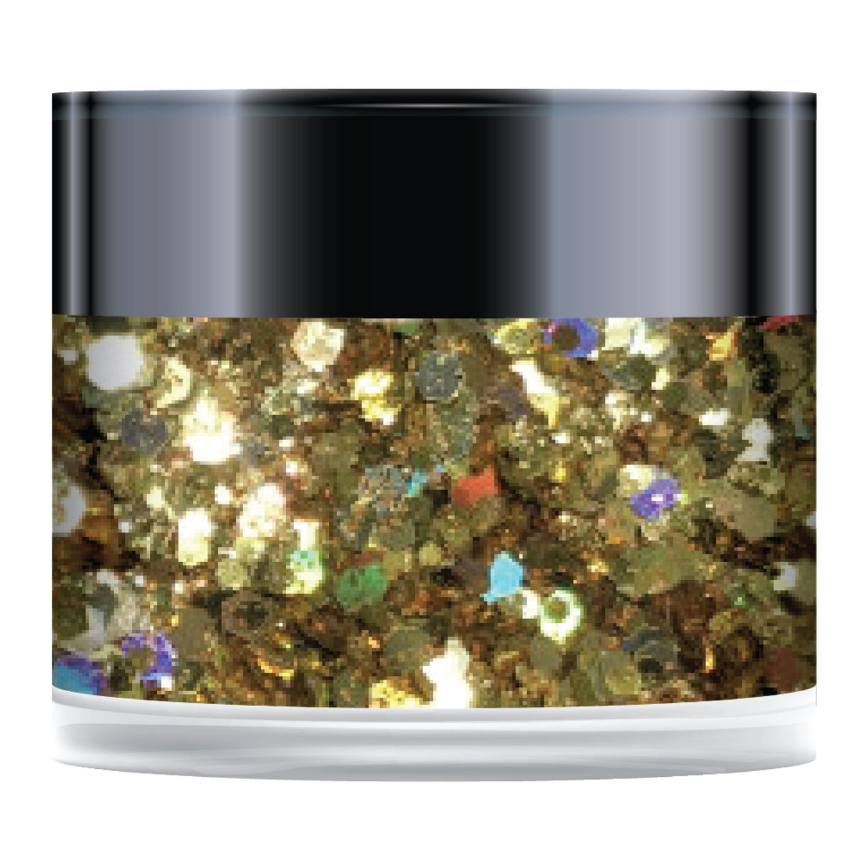 Gold Rush Sparkelicious Glitter 1/2oz Jar