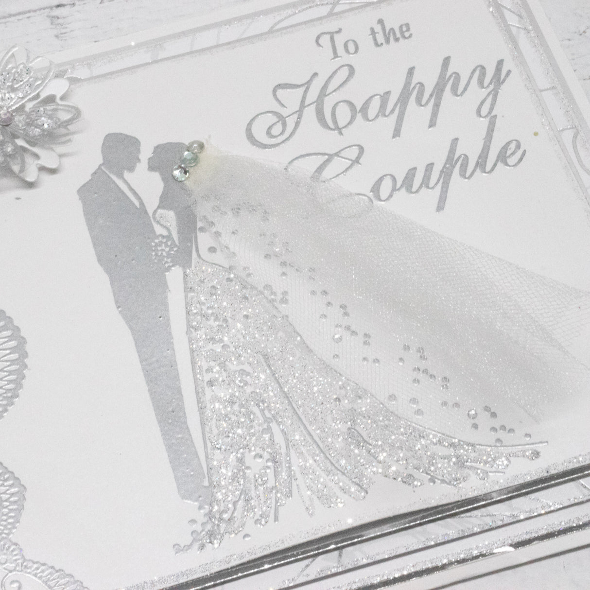 Chloes Creative Cards Photopolymer Stamp Set (A6) - Bride and Groom