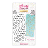 Chloes Creative Cards Photopolymer Stamp Set (DL) - Geometric Background