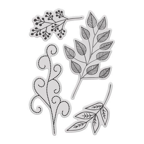 Chloes Creative Cards Photopolymer Stamp Set (A6) - Spring Foliage