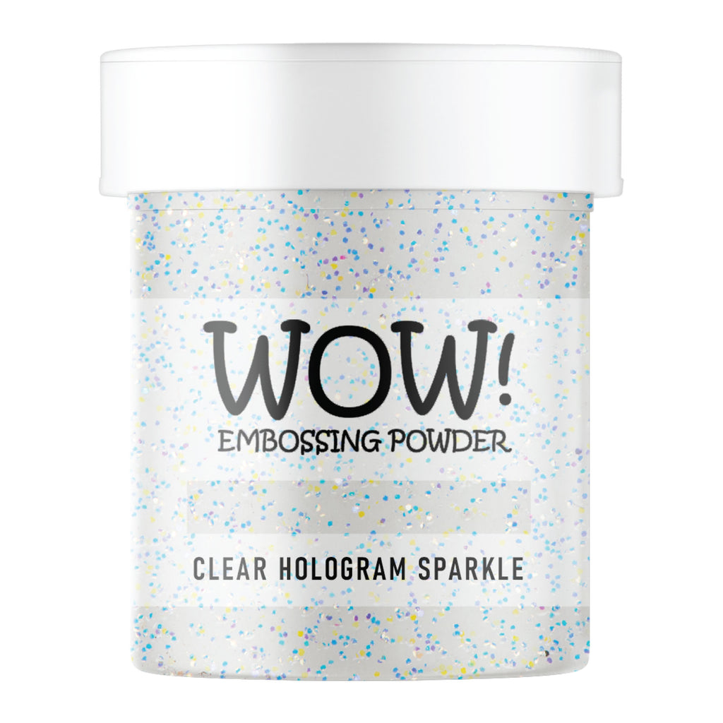 WOW Embossing Glitter Clear Hologram Sparkle – Chloes Creative Cards