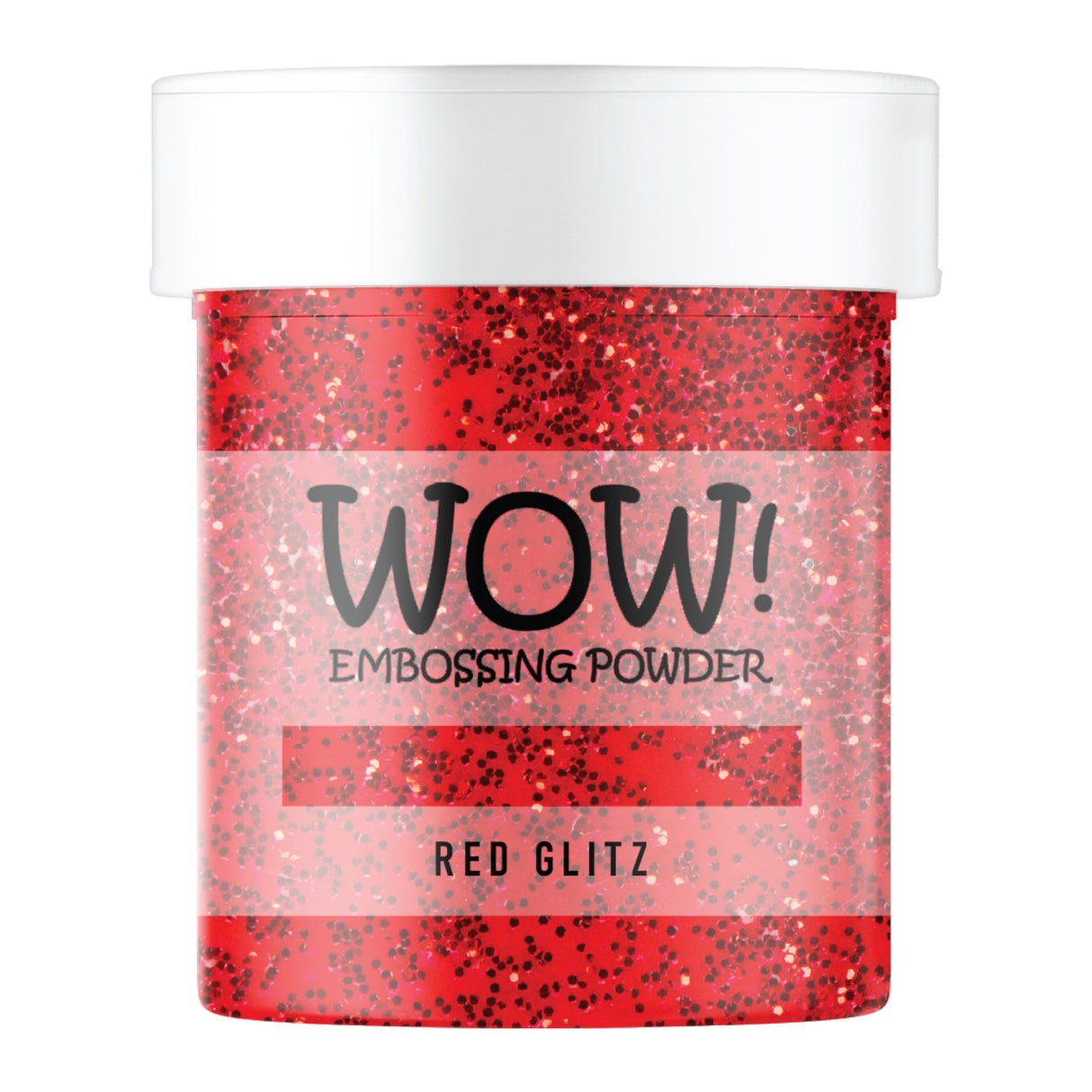 WOW Embossing Glitter Red Glitz