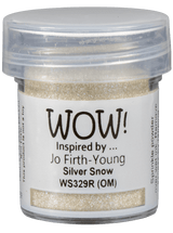 WOW Embossing Glitter Silver Snow