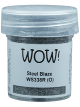 WOW Embossing Glitter Steel Blaze